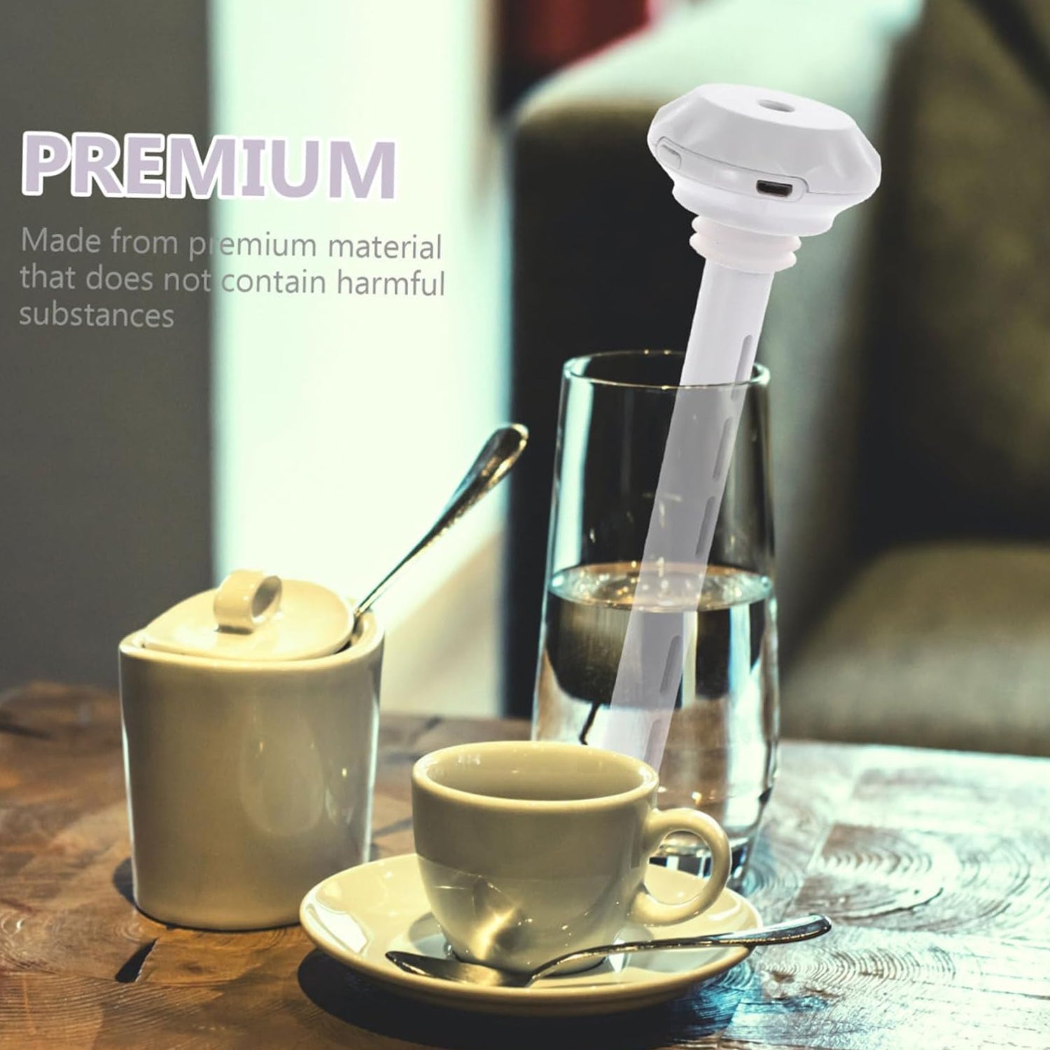 0320 Mini Portable Humidifier for Car, Personal USB Powered Bedroom Quiet Humidified Ultrasonic Cool Mist Humidifier Plants, Car, Travel, Office, Hotel (1 Pc) 0320 Mini Portable Humidifier for Car, Personal USB Powered Bedroom Quiet Humidified Ultrasonic Cool Mist Humidifier Plants, Car, Travel, Office, Hotel (1 Pc)